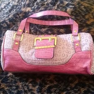 Vintage Guess Barrel purse